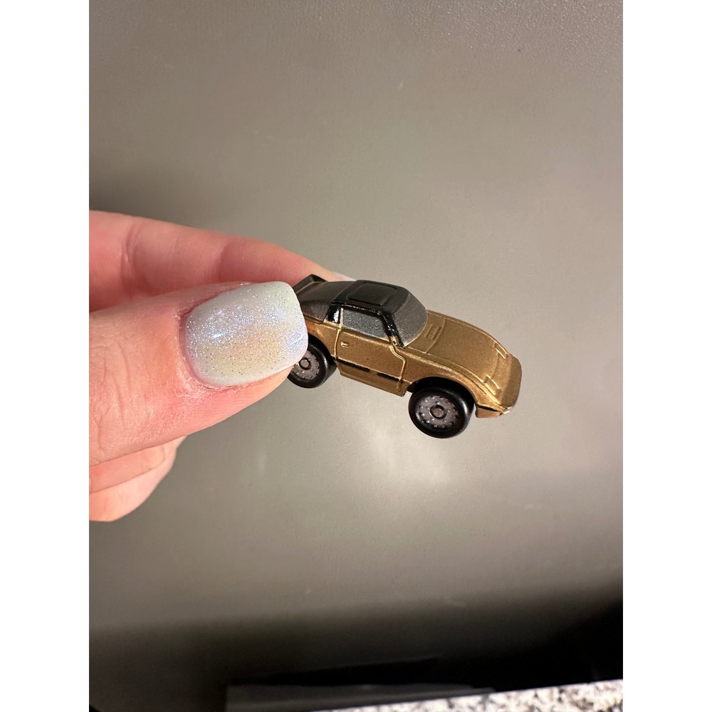 RARE micro machines 1986 first release Mazda rx7 black and gold released 1987‎